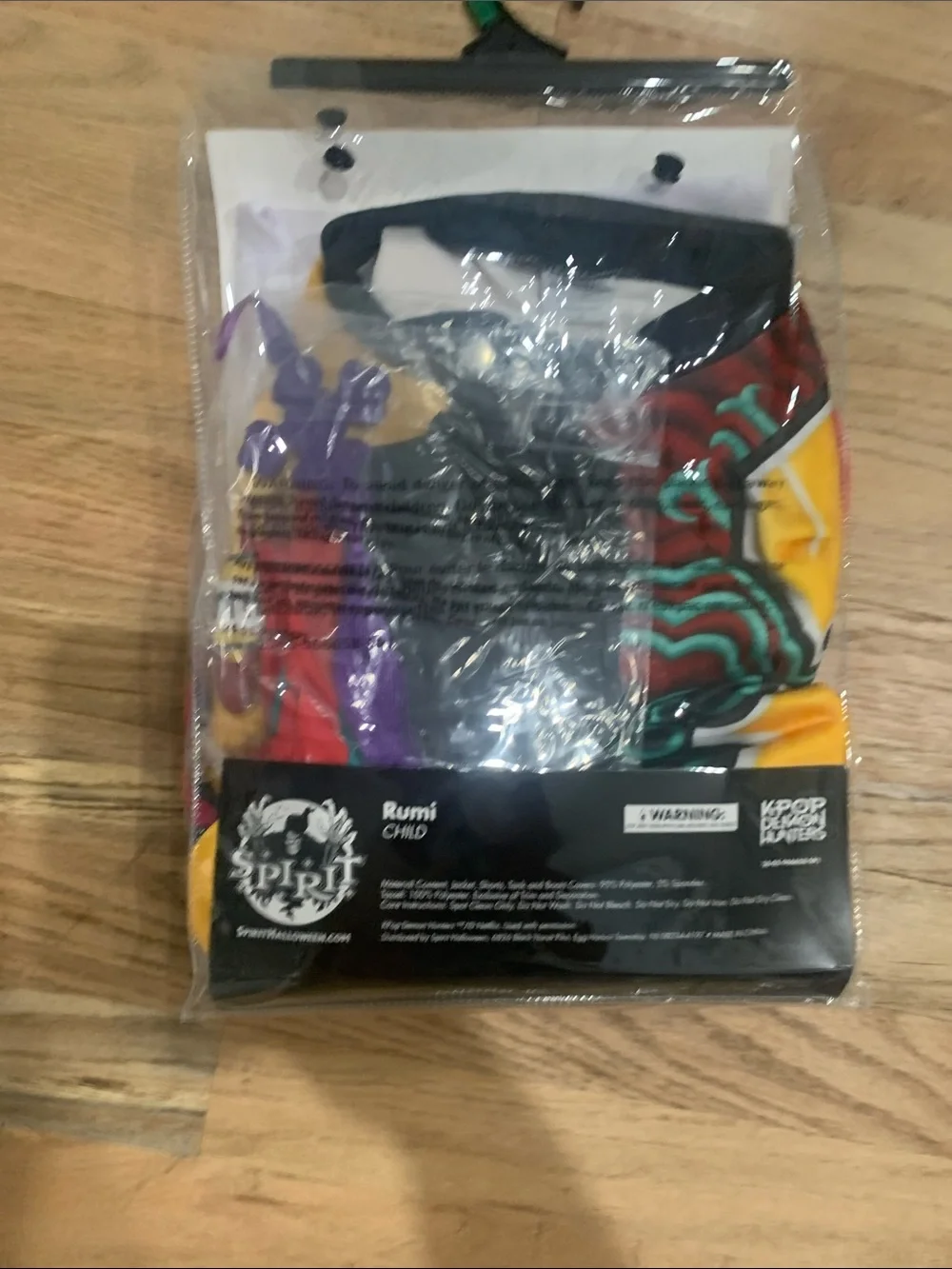 Netflix K-Pop Demon Hunters Rumi Kids size Large costume -